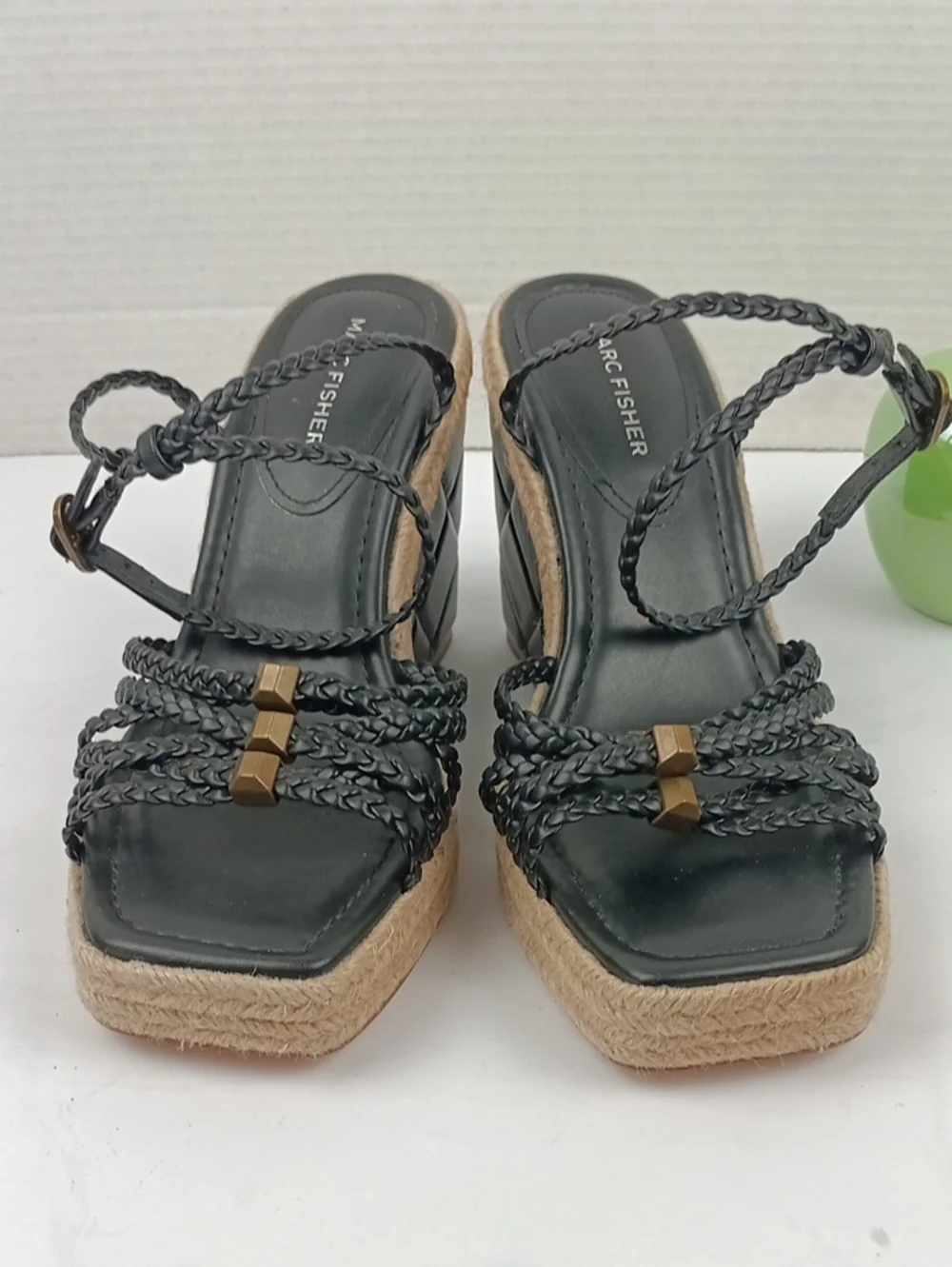 Marc Fisher braided leather